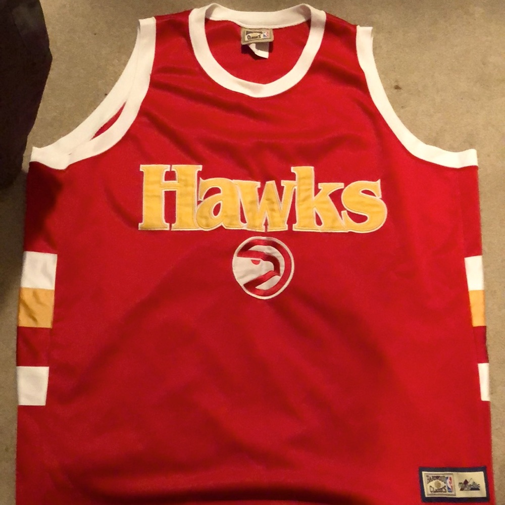 Atlanta Hawks NBA Authentic Throwback Team Jersey